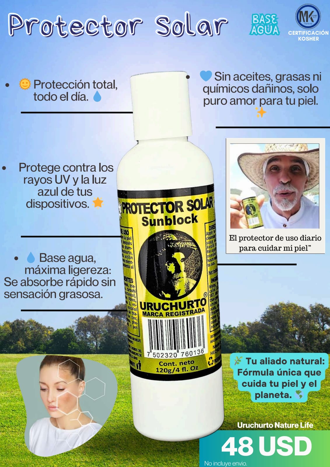PROTECTOR SOLAR URUCHURTO