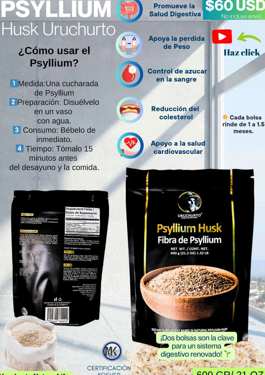 PSYLLIUM HUSK URUCHURTO