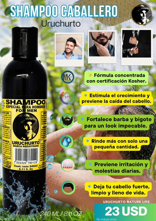SHAMPOOO especial para hombre FOR MEN